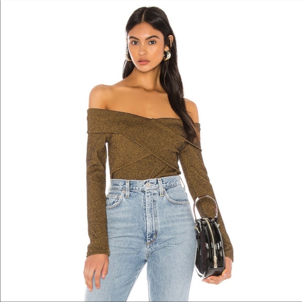 Revolve capulet wells bodysuit in speckle SZ m